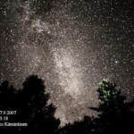 7.9.2007 klo 23.18
Jos kaupunkien valot ja pilvet on poissa niin tähtitaivaalla näkyy Linnunrata todella upeasti. Ala reunassa on puita. Kuva on otettu Vaasassa merenrannalla.
7.9.2007 klo 23.18 Kuva: Marko Kämäräinen