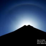 5.6.2008 klo 12.20
Rakennuksen yläpuolella auringon halo joka 22 asteen kaari.
Halo 5.6.2008 Heinola klo 12.20 Canon A590 IS Kuva: Marko Kämäräinen