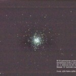 Pallomainen tähtijoukko
Kuvassa M53 pallommainen tähtijoukko jonka löysi Johann Elert Bode vuonna 1775
25.4.2006 Asikkala klo 2.29 Meade 16" LX200 GPS Pentax *ist D Exp 2.5min ISO 800 Kuva: Jyrki Keski-Jylhä