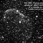 31.10.2009 klo 22.18
Kuvassa Joutsenen tähtikuvion supernovan jäänne Crescent sumu. Laitteisto Meade 16" LX200 GPS ja SBIG 11000M-C2. Valotus 8x120s = 16min, luminance filtteri.
Kuva: Lahden Ursa ry, team