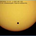 8.6.2004
Venus Auringon pintaa vasten
8.6.2004 Kuva: Juhani Salmi