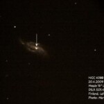 21.4.2009 klo 00.49
Kuvassa Supernova SN2009dd joka kuvattu Lahdessa. Supernova merkattu nuolella lähellä galaksin ydintä. Laitteisto Meade 16" LX200 ja EOS 40D.
Kuva: Lahden Ursa / Marko Kämäräinen